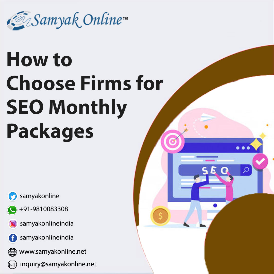 SEO monthly packages